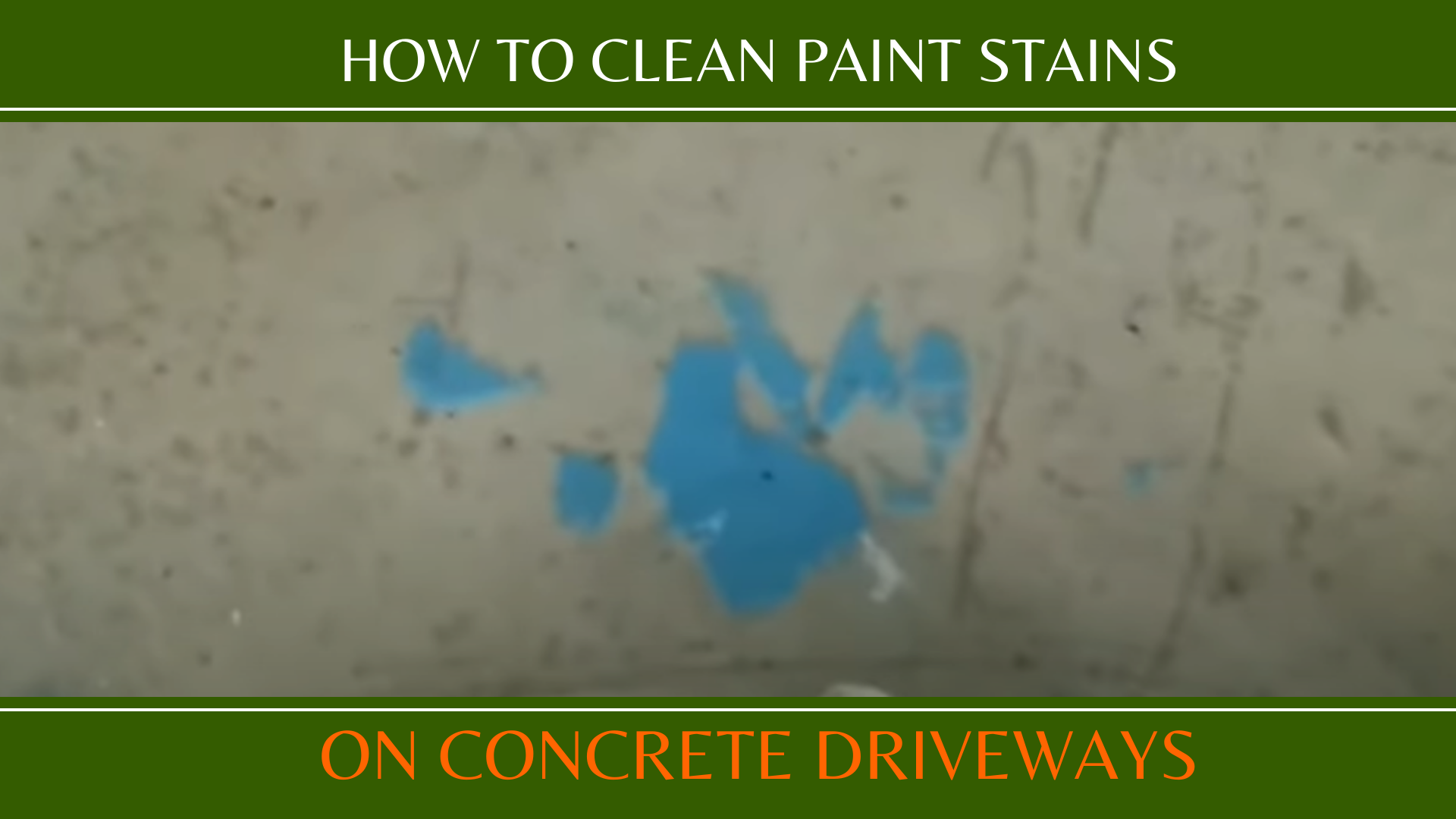 How to Remove Paint from Concrete Driveway? (5 Effective Ways